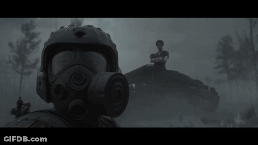Metro 2033 Artyom Holding At The Boat GIF