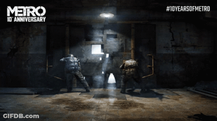 Metro 2033 Opening Gate GIF