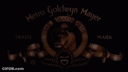 Metro Goldwyn Mayer Logo Lion GIF