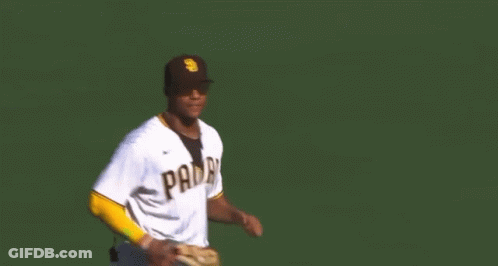 Mets Baseball Player In Blue Hat And White Jersey GIF