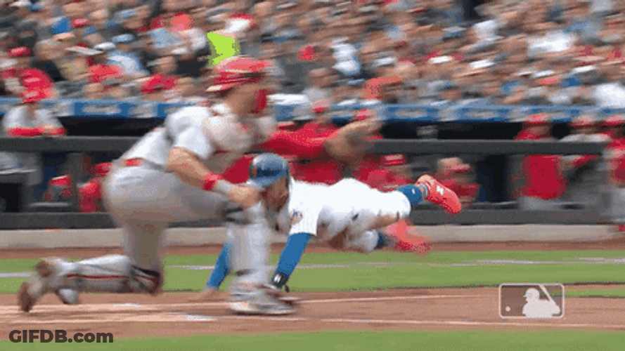 Mets Francisco Lindor Sliding To Base GIF