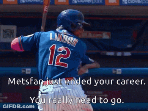 Mets Player Number 12 GIF