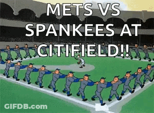 Mets Vs Spankees Baseball At Citifield GIF