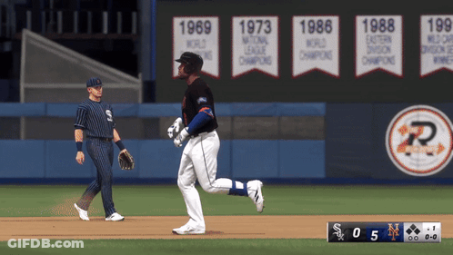 Mets Vs White Sox Baseball Game GIF