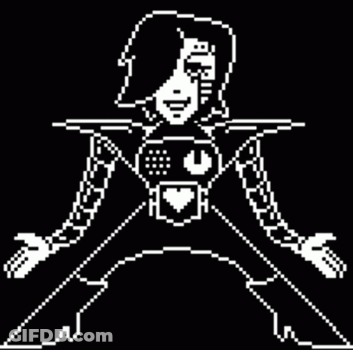 Mettaton EX Humanoid Dance Groove Undertale GIF