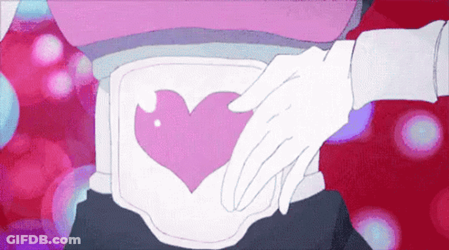 Mettaton EX Stage Performance Drama Heart Undertale GIF