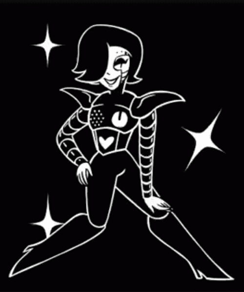Mettaton Ex Weird Dance Twist Leg Sparkle Undertale GIF