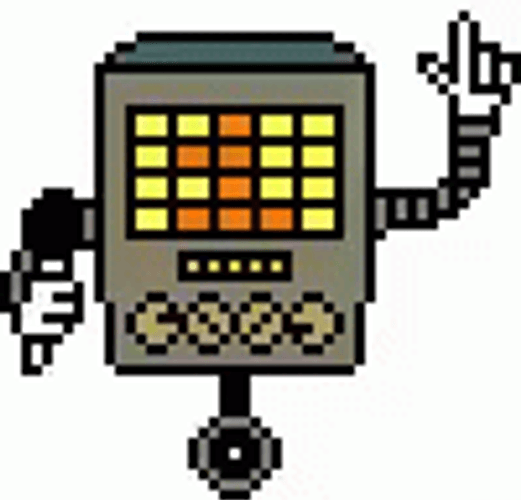 Mettaton Robot Sing Dance Bounce Undertale Game GIF