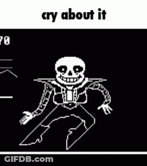 Mettaton Sans Dance Cry About It Undertale Meme GIF