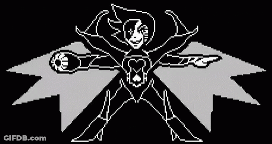 Mettaton Sans Papyrus Wings Pose Undertale GIF