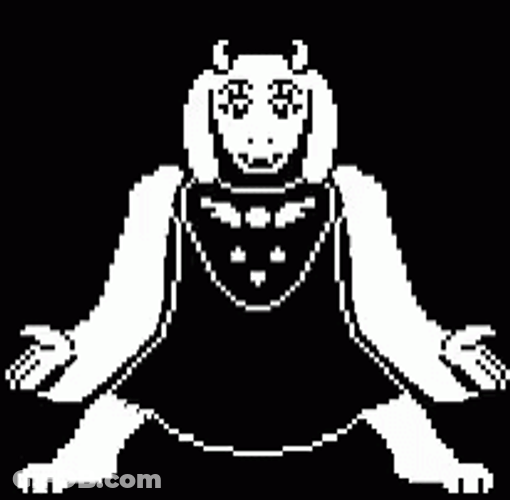 Mettaton Toriel Yoga Dance Undertale Video Game GIF