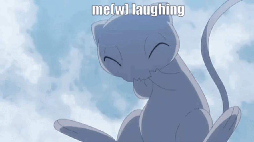 Mew Fool Laugh GIF