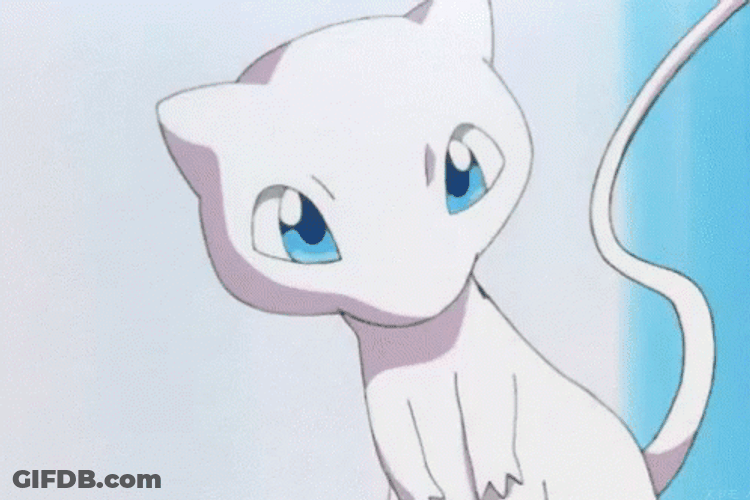 Mew Staring GIF