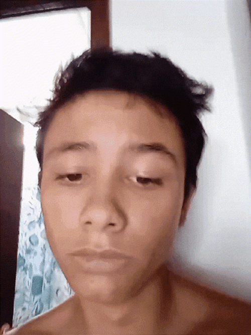 Mewing Meme Flexing Improvement GIF