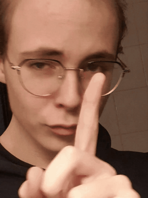 Mewing Meme Girl Stretching Jawline GIF
