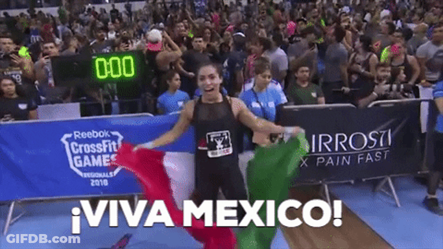 Mexican Athlete Viva Mexico GIF