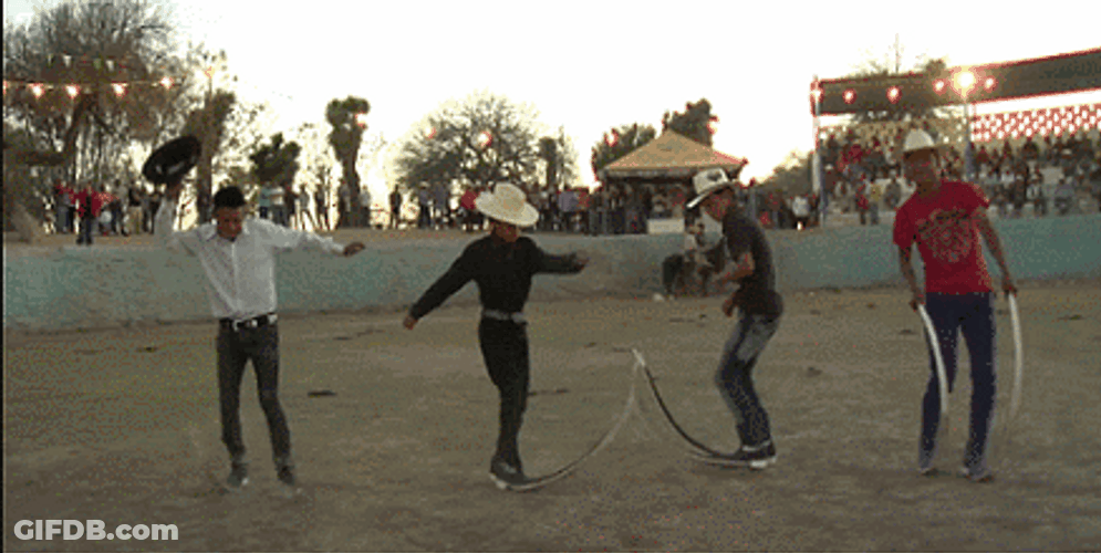 Mexican Dancing Funny Pointed Boots GIF
