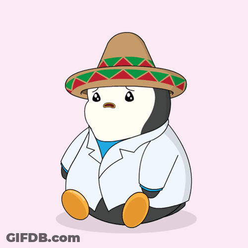 Mexican Penguin Heartbreak GIF