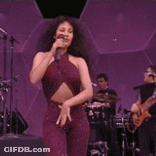Mexican Selena Quintanilla Sexy Dancing GIF