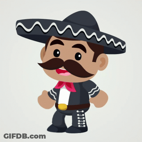 Mexico Mariachi Sticker GIF