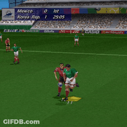 Mexico Vs Korea Rep Soccer Game GIF