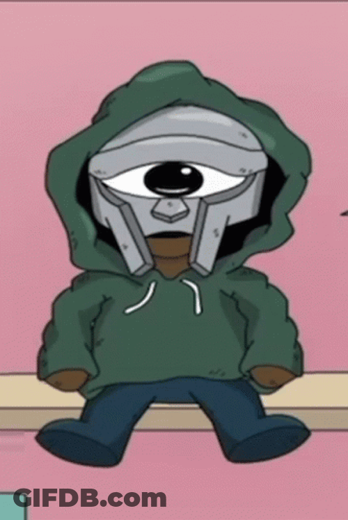 Mf Doom Cartoon Cyclopes GIF