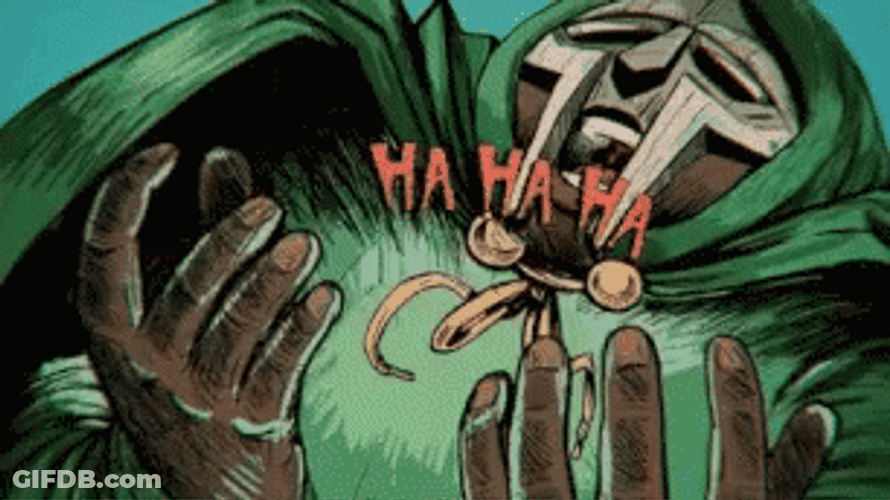 Mf Doom Comic Arts GIF