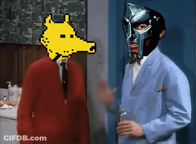 Mf Doom Head Mask GIF