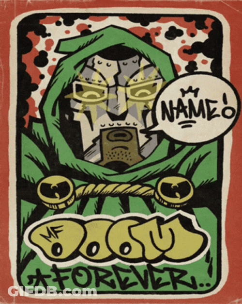 Mf Doom Poster GIF