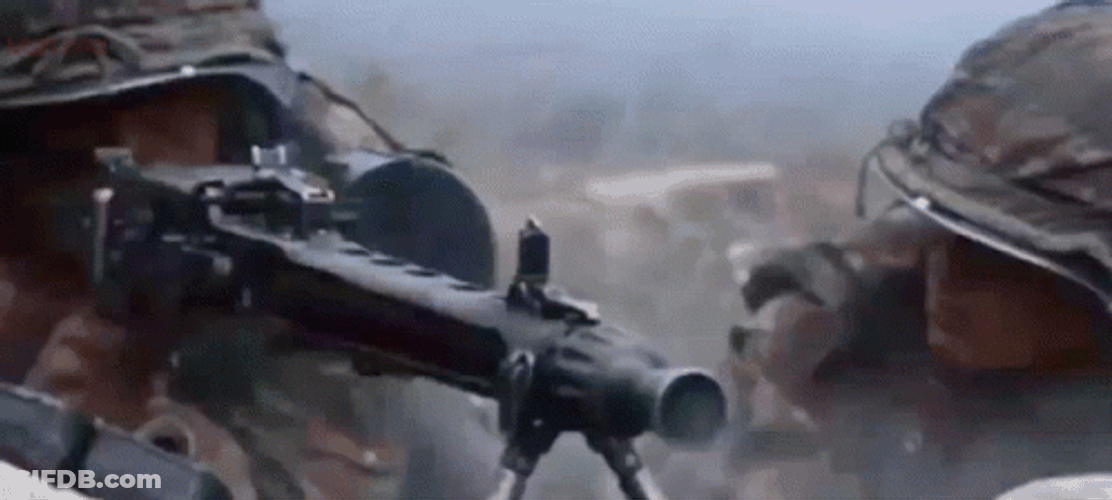 MG 51 Machine Gun GIF