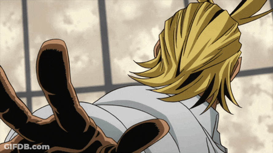 Mha All Might It's Fine GIF
