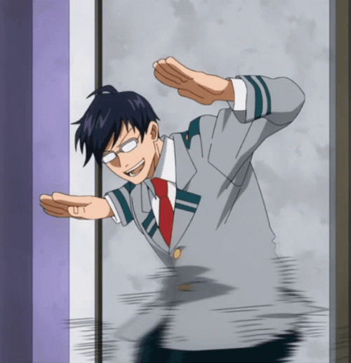 Mha Funny Tenya Iida GIF