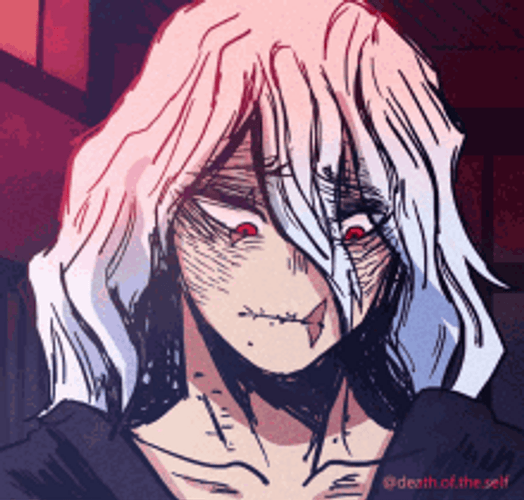 Mha Villain Sketch Tomura Shigaraki GIF