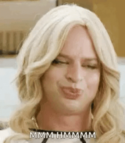 Mhmm Wide Eyes Yasgirl Silly Blonde GIF