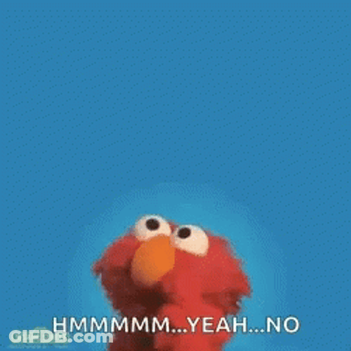 Mhmmm Elmo Thinking GIF