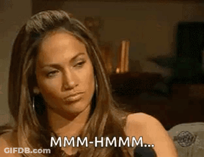 Mhmmm Jenifer Lopez Pouting GIF