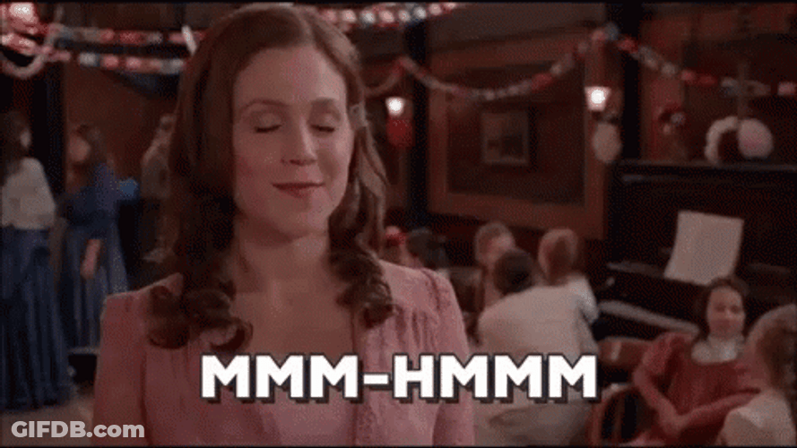 Mhmmm Nodding In A Party GIF