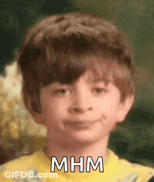 Mhmmm Unsatisfied Look GIF