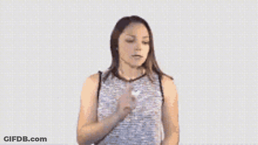 Mia O Brien Checking Boxes GIF