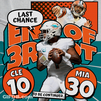 Miami Dolphins Football Player Number 30 GIF