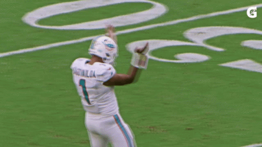 Miami Dolphins Player Dancing GIF