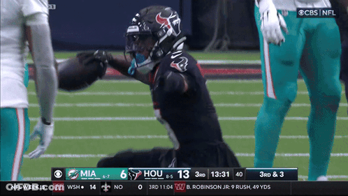 Miami Dolphins Vs Houston Texans Football Game GIF