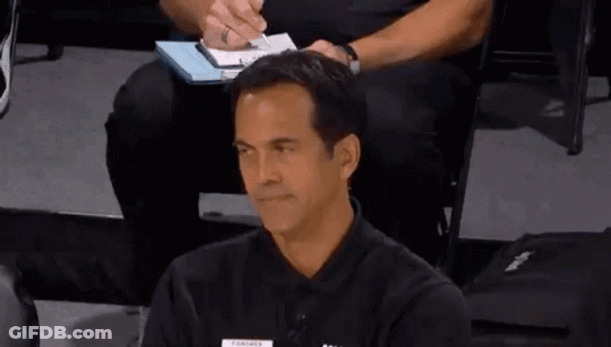 Miami Heat Erik Spoelstra Disappointed GIF
