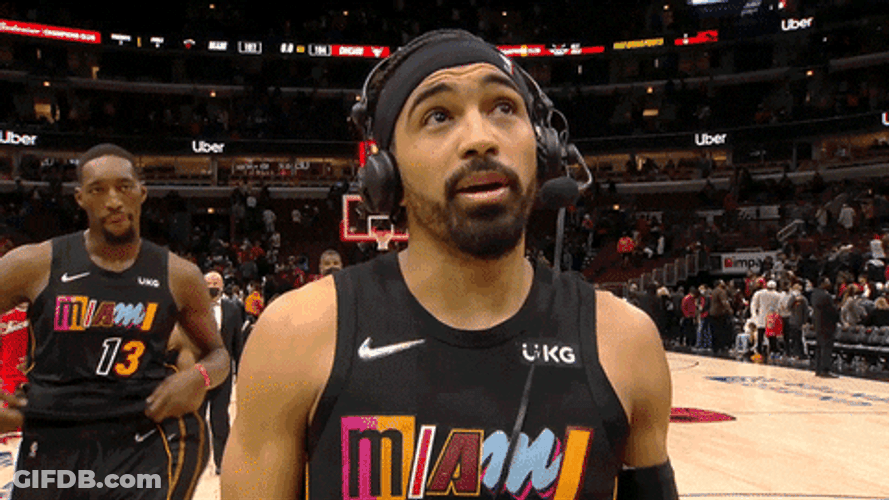 Miami Heat Gossiping Listen GIF