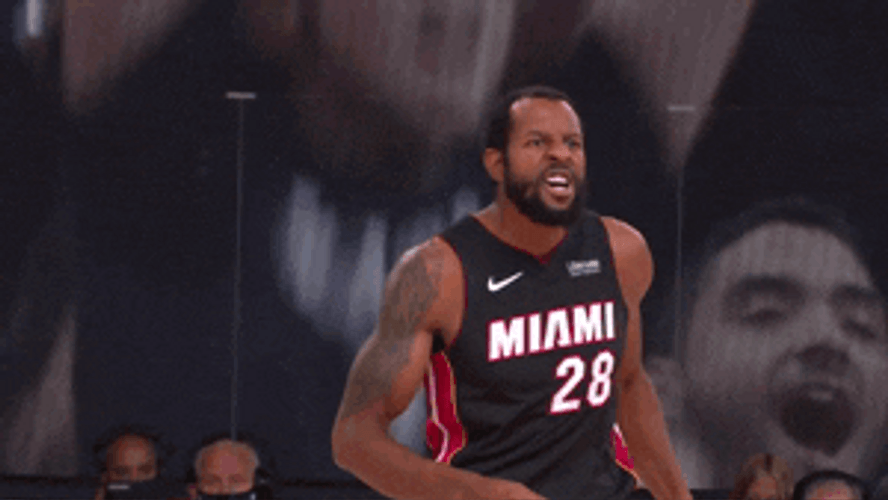 Miami Heat High Five GIF