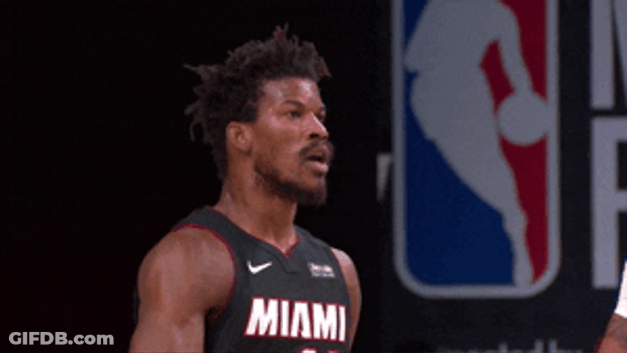 Miami Heat Jimmy Butler Pointing GIF