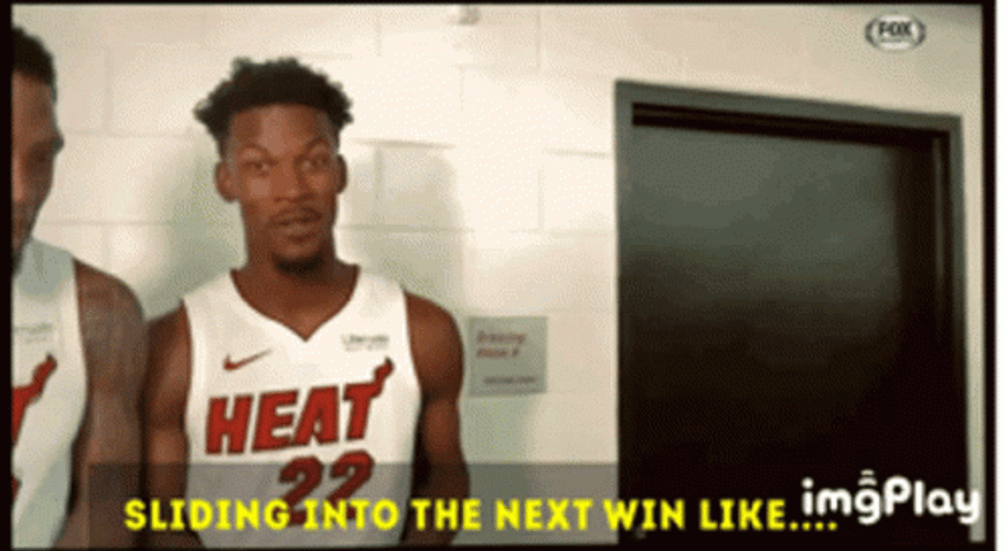 Miami Heat Jimmy Butler Sliding GIF