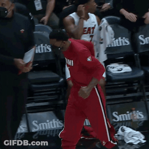 Miami Heat Udonis Haslem Yes GIF