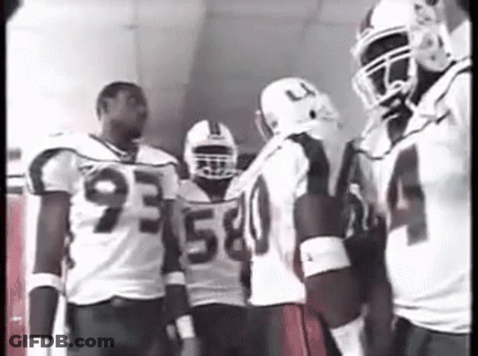 Miami Hurricanes Before Game GIF