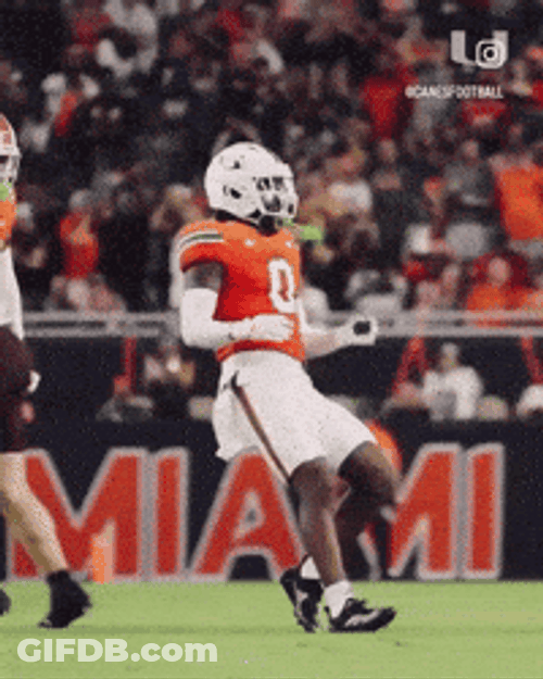 Miami Hurricanes Playful Game GIF